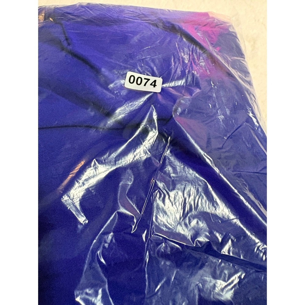 Connected Apparel Women's Blue Drapey Bell Sleeves Cocktail Dress Plus Size 22W - Picture 6 of 6
